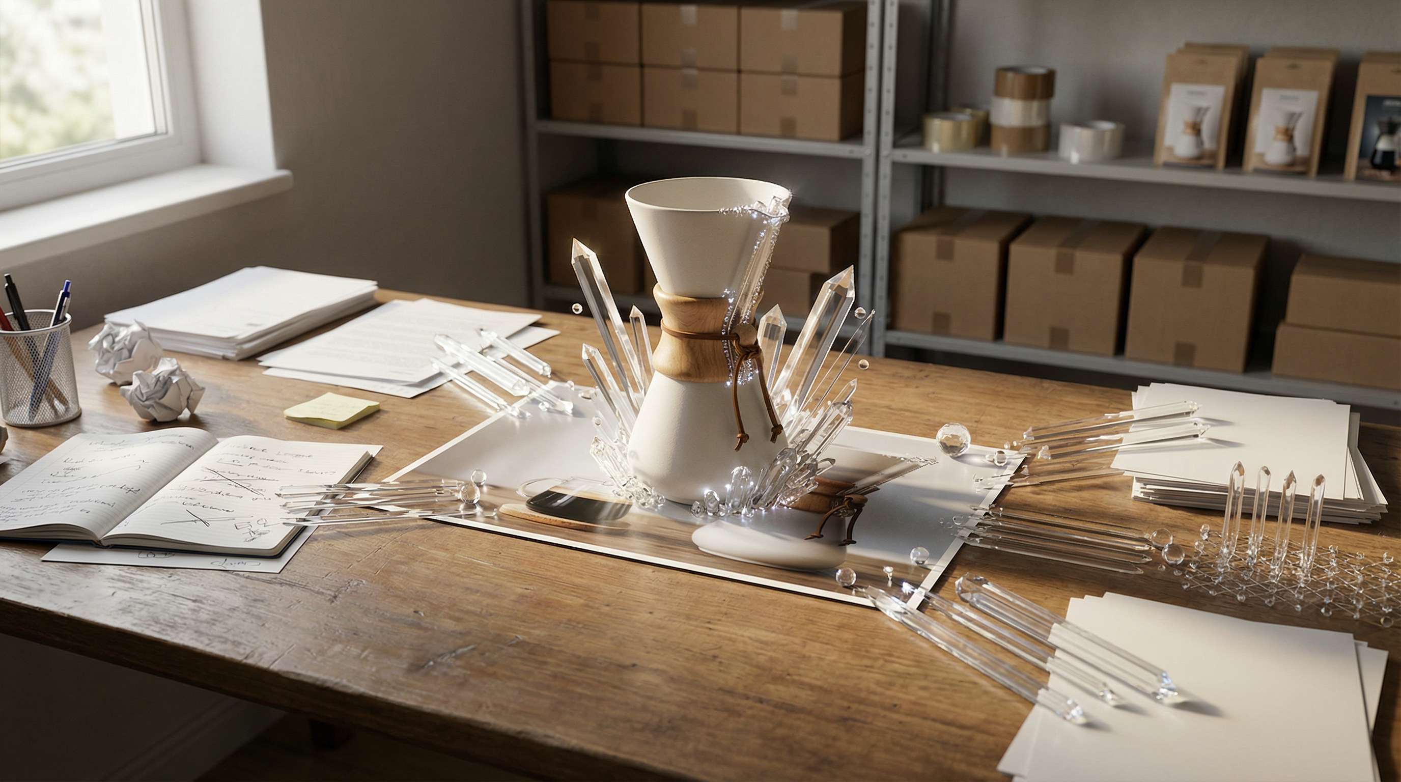 AI product description generator interface showing image analysis, template selection, and generated SEO-optimized copy