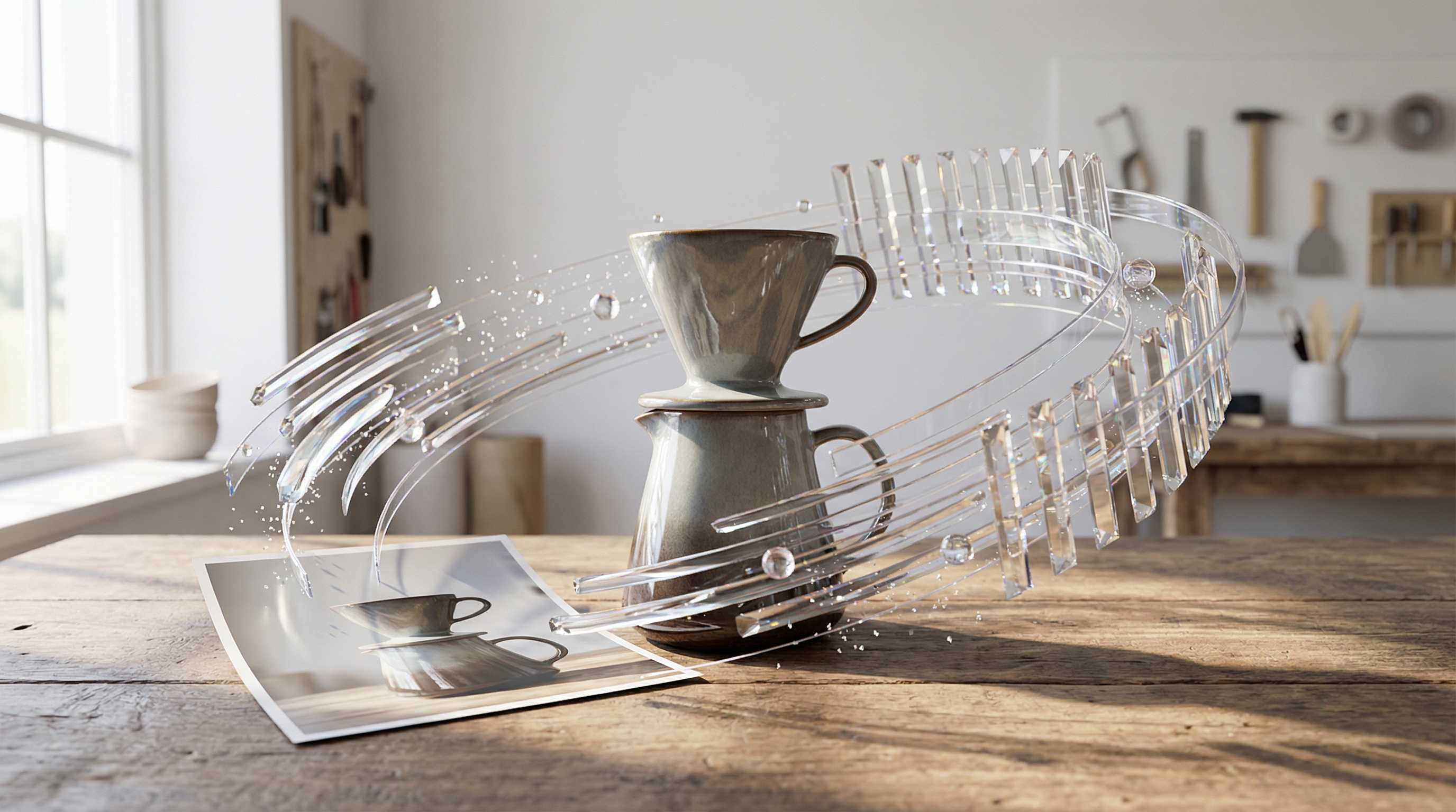 AI Product Reels demonstration showing a static product photo transformed into dynamic video with camera movement and motion