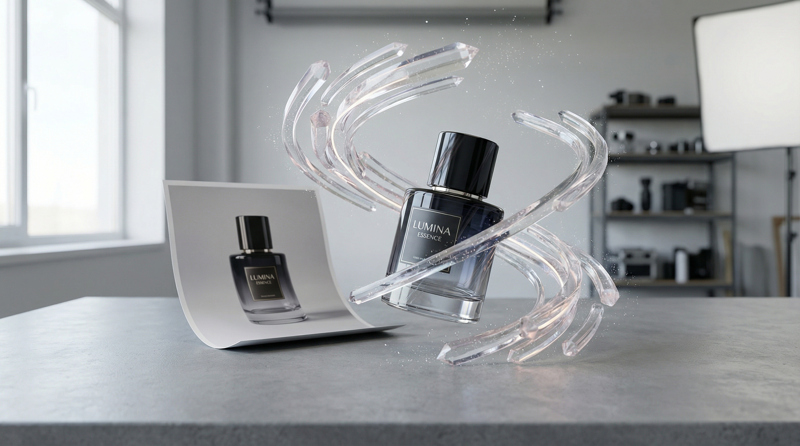 AI Product Reels videos displayed across different social media platforms including TikTok, Instagram Reels, and YouTube